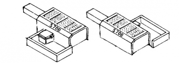 Weichenantriebsattrappe W7231