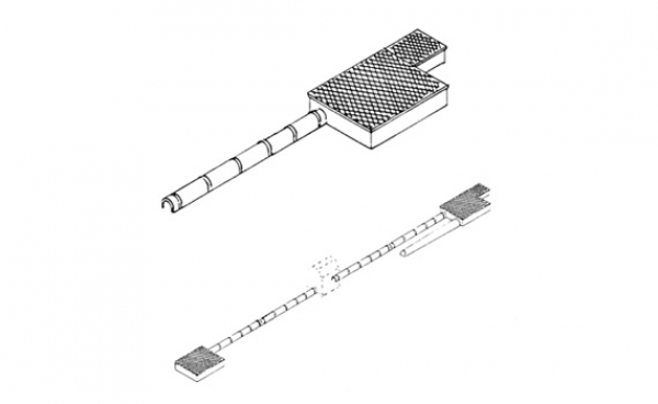 Weichenantriebsattrappen für DKWs W7236