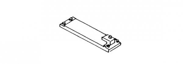 Schienenfüßchen für Weichen W7253