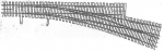 20697-55 - Doppelweichen N 9.5° Code55